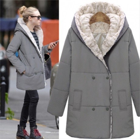 new styes big code women cotton padded clothes loose coat