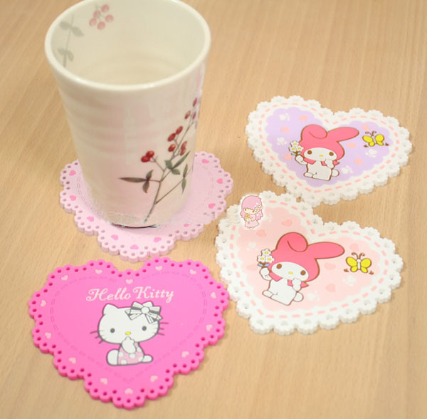 Flower Heat Insulation Coffee Tea Cup Mat Pad Coaster Mug Holder Home Decor YW