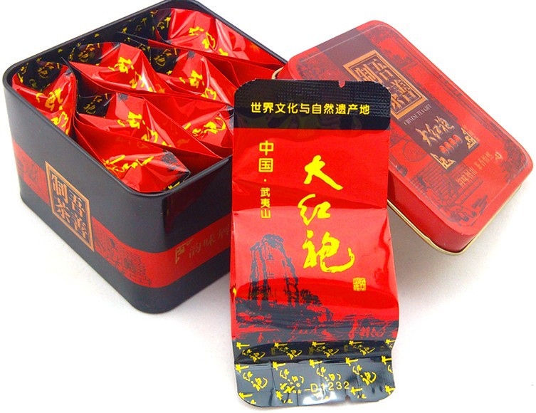 8 packs premium Grade Chinese Oolong Tea Big Red Robe Dahongpao Da Hong Pao Tea health