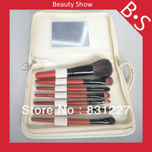 Free Shipping High Quality Makeup Brush Set 7pcs Travel Size 7pcs Makeup Cosmetic Brush Set with