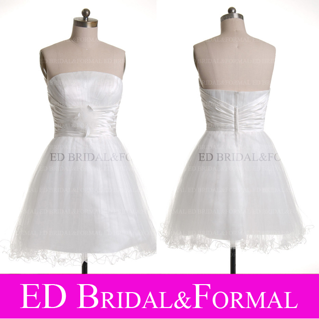 Cheap-Short-White-Homecoming-Dresses-2013-Under-100-Customized-Size ...