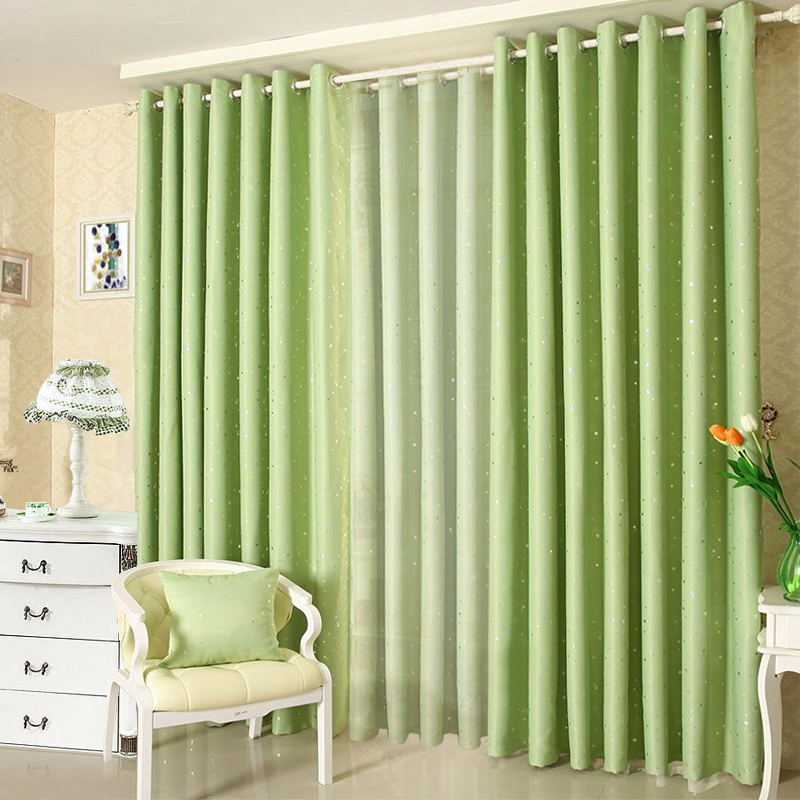 green curtain