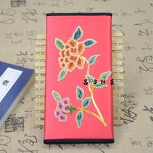 Suzhou embroidery finished product unique gifts abroad crafts handmade embroidery wallet