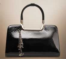 NEW ARRIVAL LAORENTOU women s bag 2013 fashion totes genuine leather graceful elegant handbag