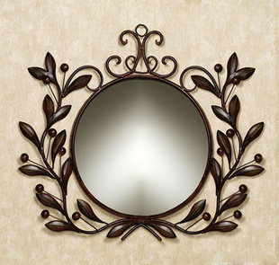 Bathroom Makeup Vanity on Iron Bathroom Mirror Picture Frame Makeup Mirror Mirrors Vanity