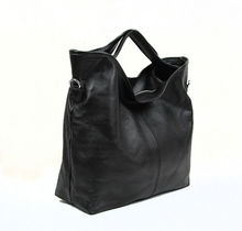 Soft Genuine Leather Woman Handbag Luxury Black Brown Messenger Bag Classic ladie s Small Black Totes