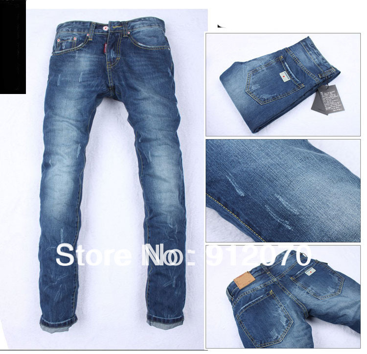 Купить Мужские джинсы осень & зимой бренда джинсы мужские оригинальные ...