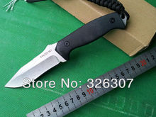 FOX ring tail cutter knife Fox Killer D2 steel small straight knife 61 hardness signed version