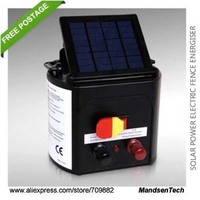 SOLAR POWERED ELECTRIC FENCE CHARGER| POWER WIZARD