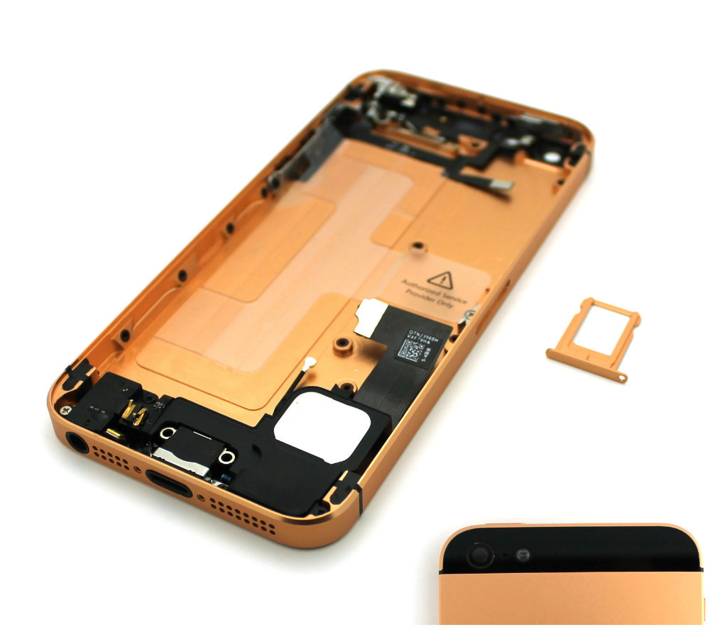 ROSE-GOLD-BLACK-Back-Glass-Preassembled-Midframe-Full-Rear-Battery ...
