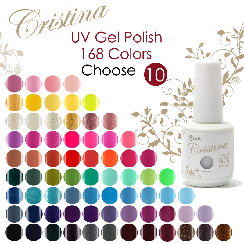 New-10pcs-Crisnail-UV-Gel-Nail-Polish-16