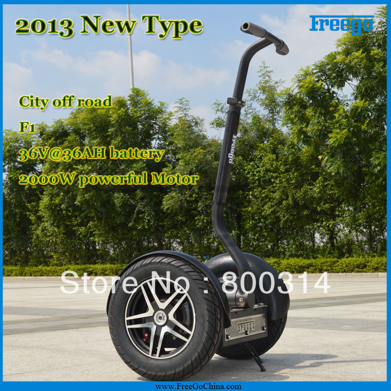 36V@36Ah Powerful New F1 Freego City Off Road CE Approved 2 Wheel Self Balance Outdoor Sports Electric Scooter For Advertisement