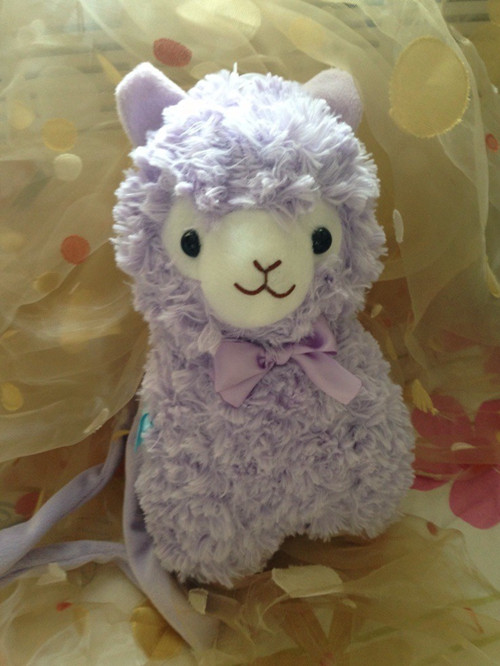 HARAJUKU soft amo Princess sweet lolita bag handmade ice cream cute doll plush alpaca handbag pink