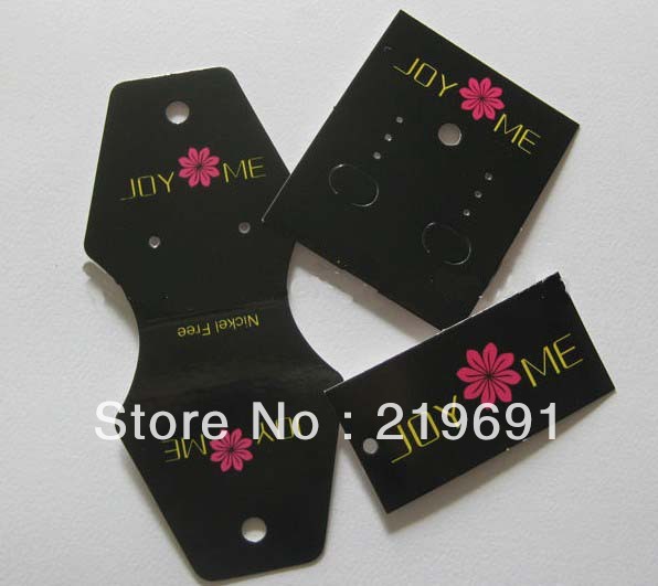 Wholesale Fashion Jewelry Cards Custom Earrig Cards Hang Tags Necklace ...