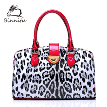 Free shipping new 2013 Bunny women’s handbag 2013 spring and summer fashion handbag fashion leopard print female bags