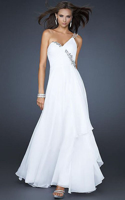 2013 Cheap Long Chiffon Prom Dress Special Occasion Puffy Dresses ...