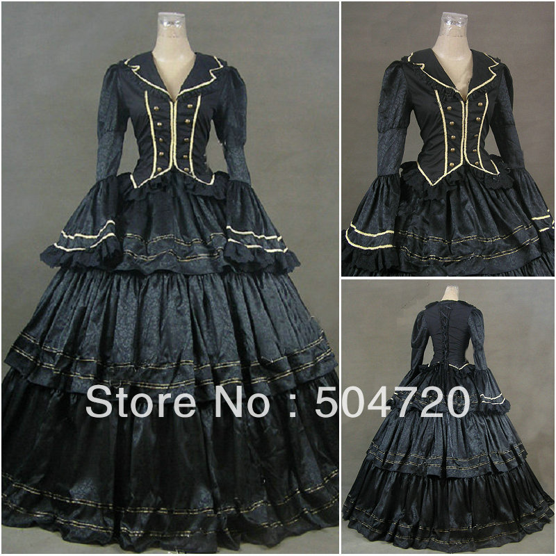 Gothic dress pattern