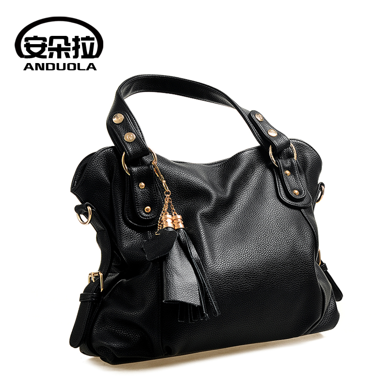 Free shipping new 2013 tassel bag female bags fashionable casual bag women s shoulder bag