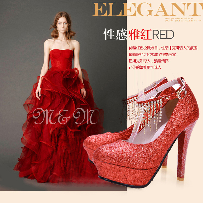 12 5CM prom high heels wedding shoes women high heels crystal high heel shoes woman platforms