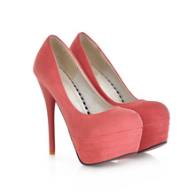 Free shipping size 35-44 Hot 2013 fashion red bottom platform lady ultra high heels woman pumps and women’s summer autumn shoes