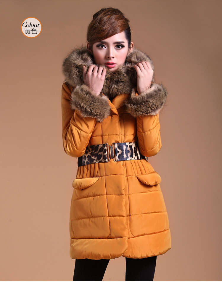 2013 New Arrival Women's Winter Jacket Fashion Luxury Large Fur Collar 2013 New Arrival Women's Winter Jacket Fashion Luxury Large Fur Collar