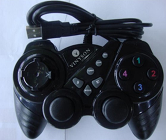 Купить двойной usb компьютер игровой контроллер игровой контроллер в ...
