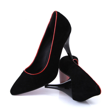 Spring and Summer 8cm High Red Botton Women s Ankle Shoes genuine leather pumps wedding shoes