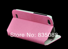 Fly IQ4410 Quad Free shipping Best selling Christmas Gift in stock for PU PC Leather ultra