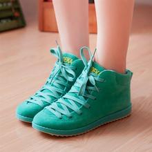 Macaron sweetheart cake shoes lacing martin shoes thermal flat sport shoes casual shoes skateboarding shoes single shoes women’s