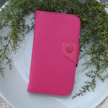 Free shipping hot top quality leather flip case for Xiaomi MIUI M1 M1S cover 9 colors
