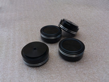 4pcs aluminum machine feet –black Diameter: 39mm, high: 17mm AMP accessories amplifier parts