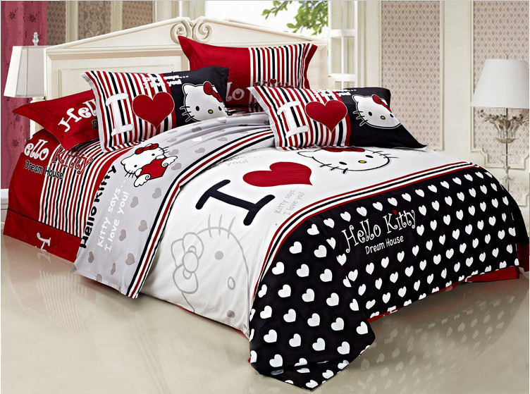 Compare Prices on Hello Kitty Queen Size Bedding- Online Shopping ...