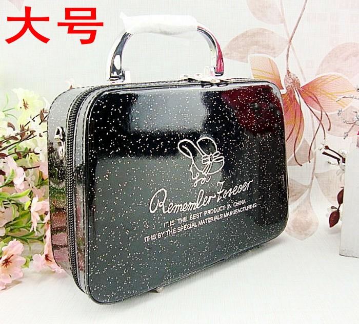 Plus size large capacity cosmetic bag handbag cross-body women's ...