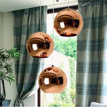 Diameter 25 CM Tom Dixon Copper Shade Pendant Lamp Pendant Lights x3piece free shipping