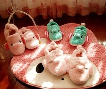 Autumn and winter soft outsole package with women shoes slip-resistant maternity cotton-padded shoes at home thermal