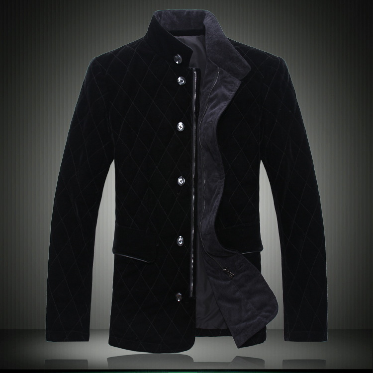 Free shipping plus size XXL XXXL 4XL 5XL 6XL Autumn and winter stand collar jacket outerwear