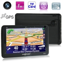 HSD-X002 7.0 inch Touch Screen Vehicle DVR Digital Video Recorder GPS Navigation with 4GB Memory and Map