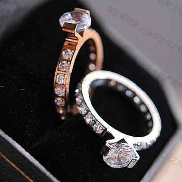 women fashion Aesthetic series of diamond ring