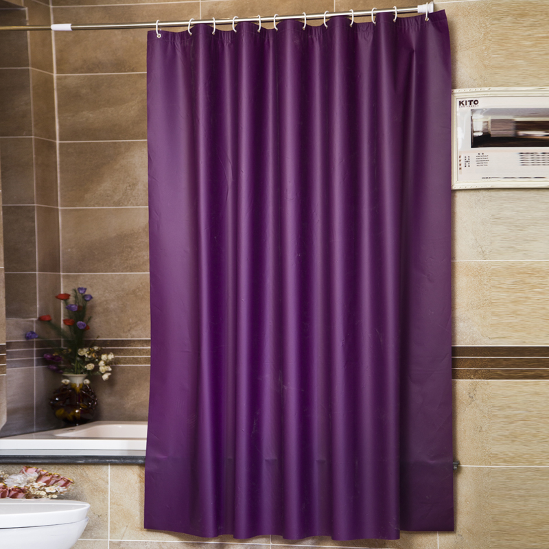 voor badkamer de effen kleur waterdichte stof douche gordijn scherm Kleine Badkamer Zolder ~ voor badkamer de effen kleur waterdichte stof douche gordijn scherm