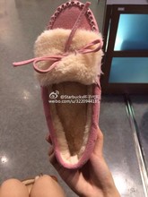 Rxd Women winter genuine leather pure wool women’s shoes thermal cotton-padded shoes plush shoes trophonema shoes