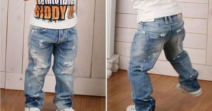 Рваные джинсы для мальчиков