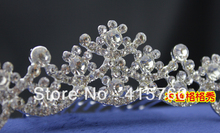 Combs of the crown three piece alloy jewelry crystal package mail deserve to act the role