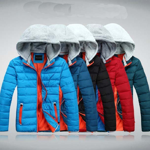2014 Special feather padded jacket fall and winter clothes men s cotton jacket men s detachable