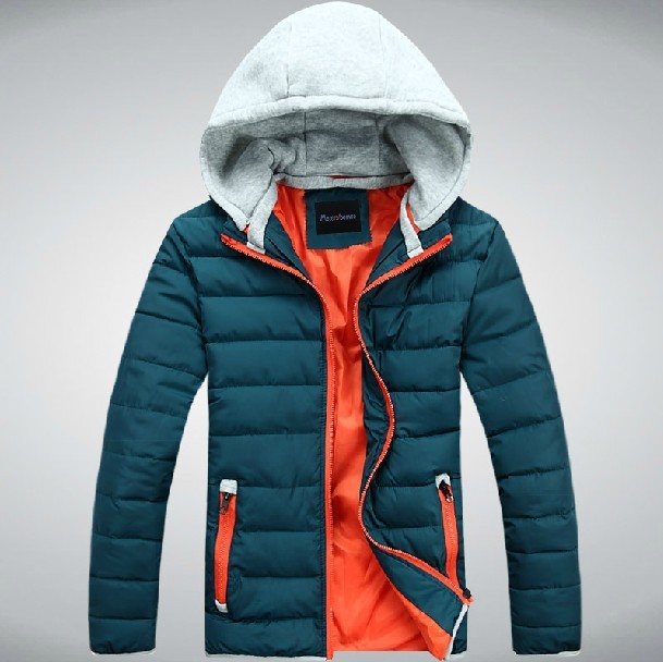 2014 Special feather padded jacket fall and winter clothes men s cotton jacket men s detachable