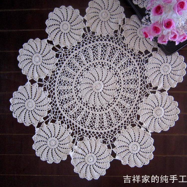 table table for cloth flower cloth lace runner on wedding table lace Round round  table table runner