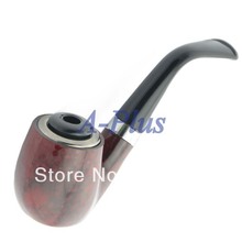 25 PCS/LOTGood Quality 2013 Wooden Smoking Pipe Tobacco Boxed Present For Father Cigarette Holder Classic Cleaning Tool 18358