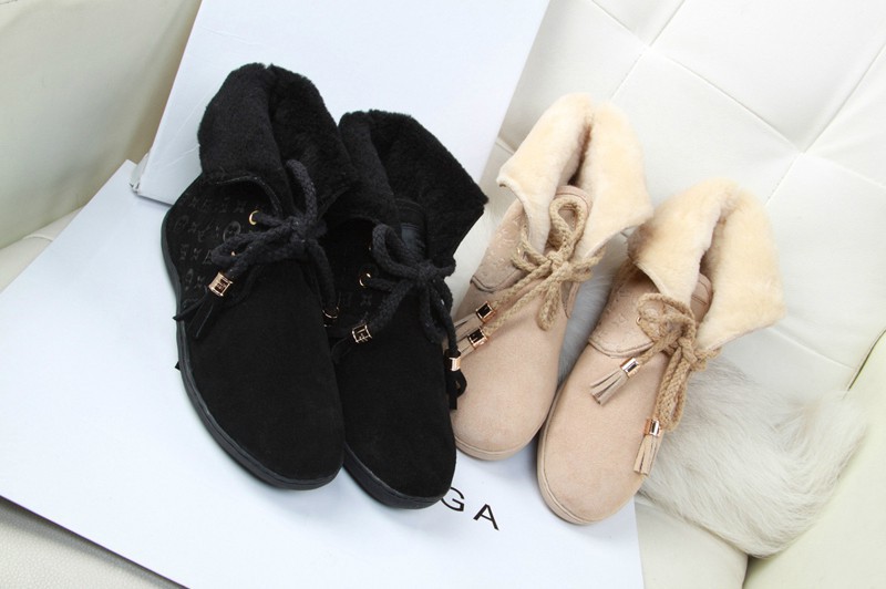 Free shipping 2013 winter New arrival snow boots for women lady fashion genuine wool and leather