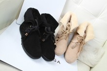 Free shipping 2013 winter New arrival snow boots for women/lady fashion genuine wool and leather  winter boots warm fur shoes