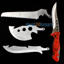 New 4 in 1 Multi-tools Knife Axe Saw Outdoor Survival Camping Pocket Tools Free Shipping!