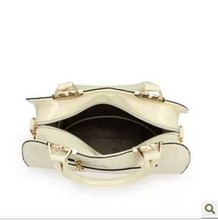 Japanned leather color block women s bags 2013 women s handbag shoulder bag handbag female autumn